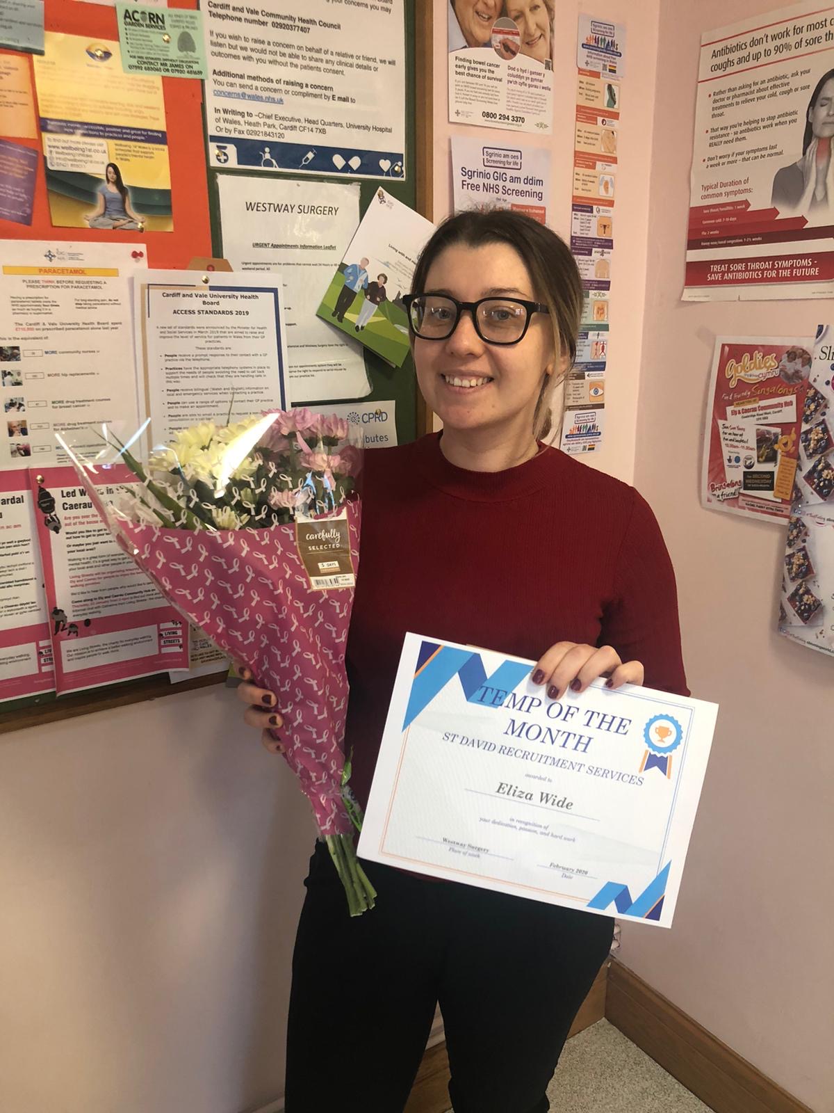 Temp of the Month - February 2020
